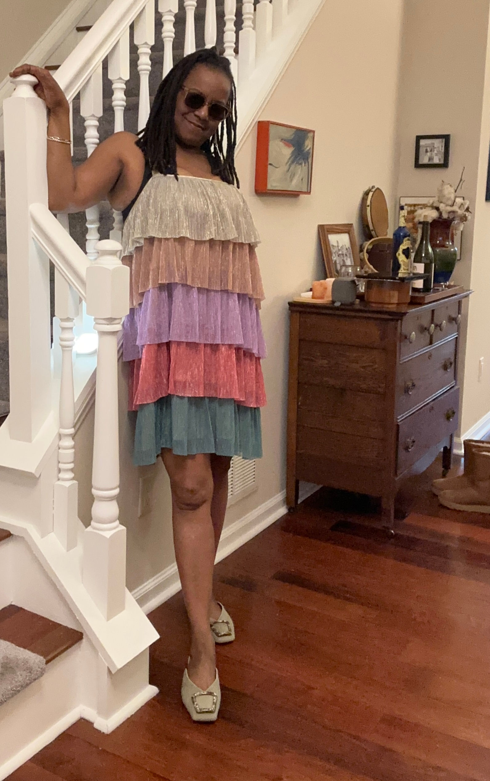 Nwt Arula Tiered Mini Dress - Size 1X