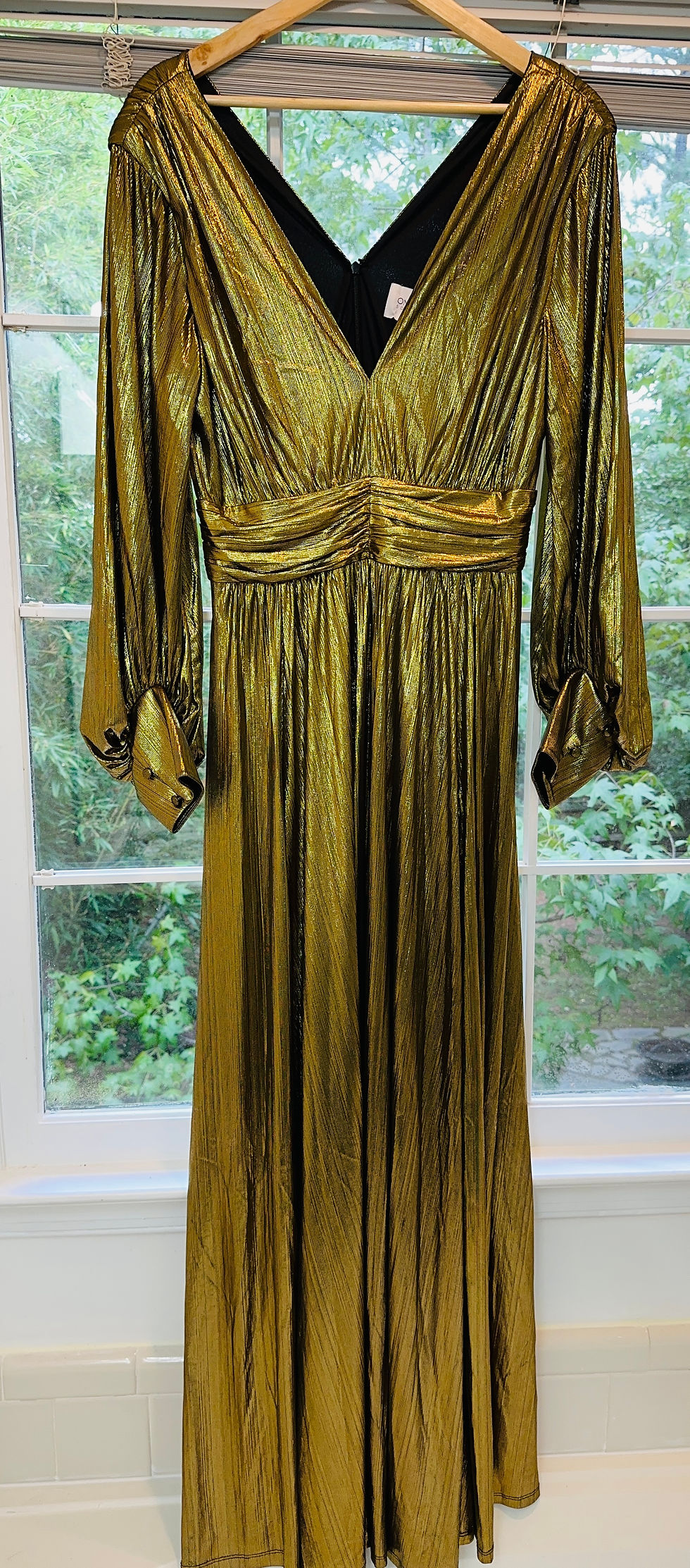 Thumbnail: Nwt One33 Social Formal Gold Dress - Size 12