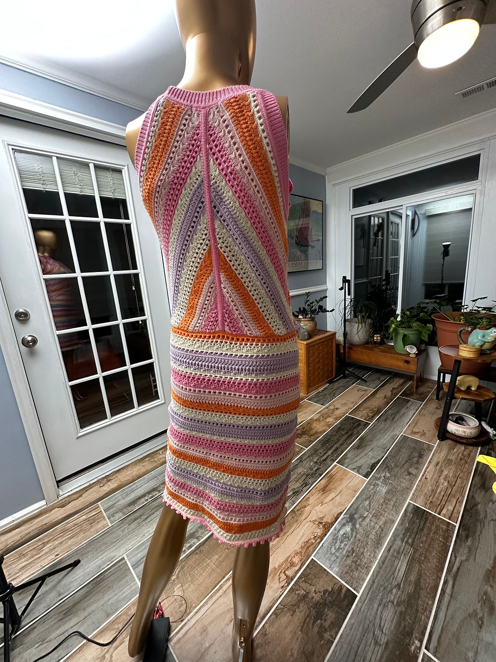 Thumbnail: Willow & Wind Crochet Dress - Size M