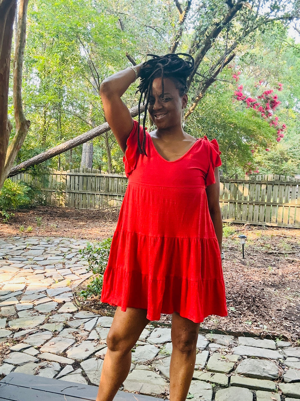 Thumbnail: Max Studio Red Dress - Size M