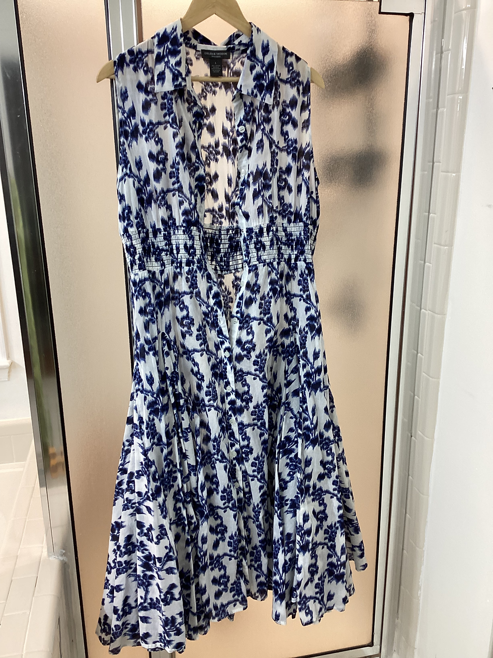 Thumbnail: Chelsea & Theodore Button Up Maxi Dress - Size L