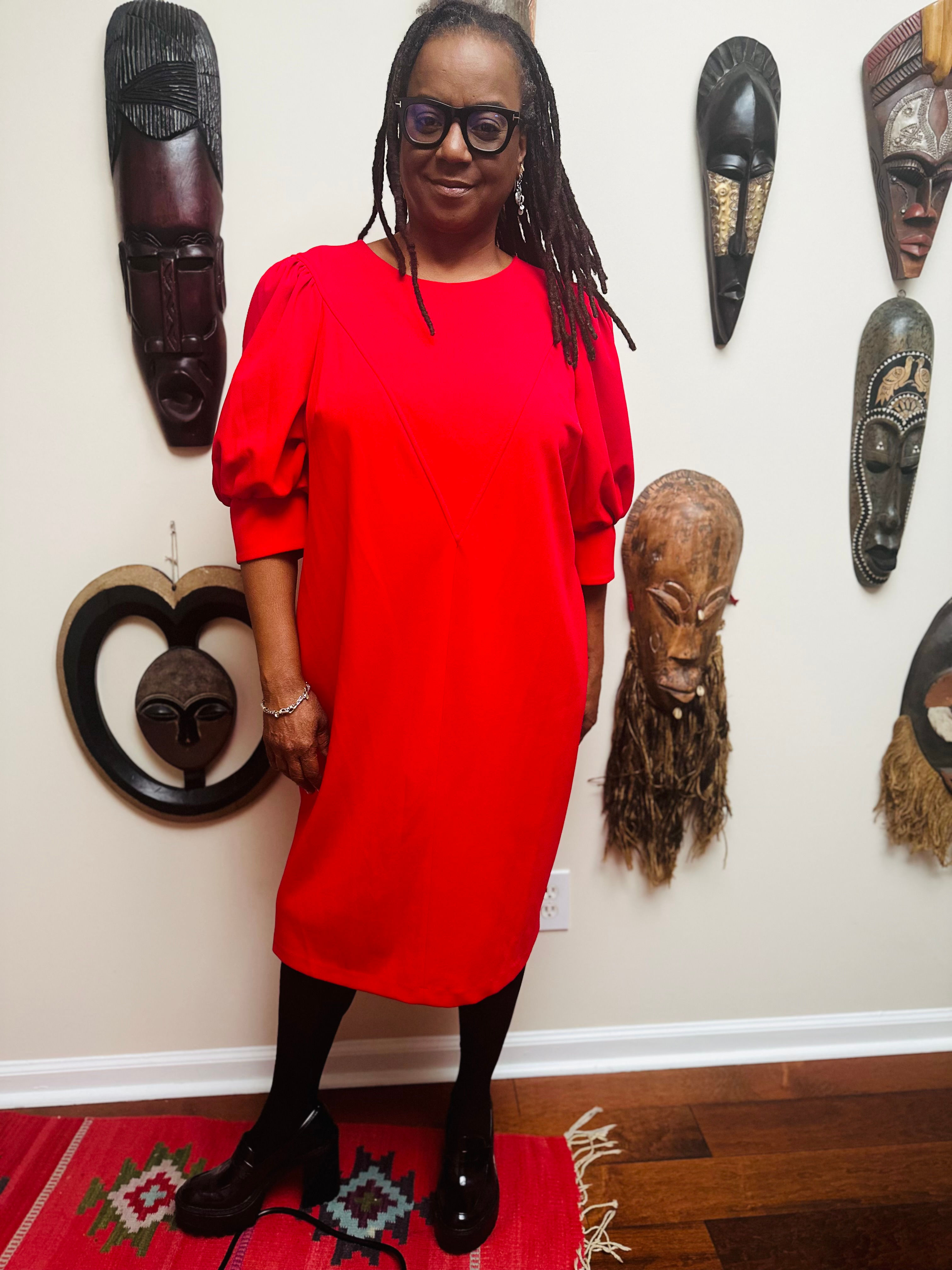 Calvin Klein Red Dress - Size 18W