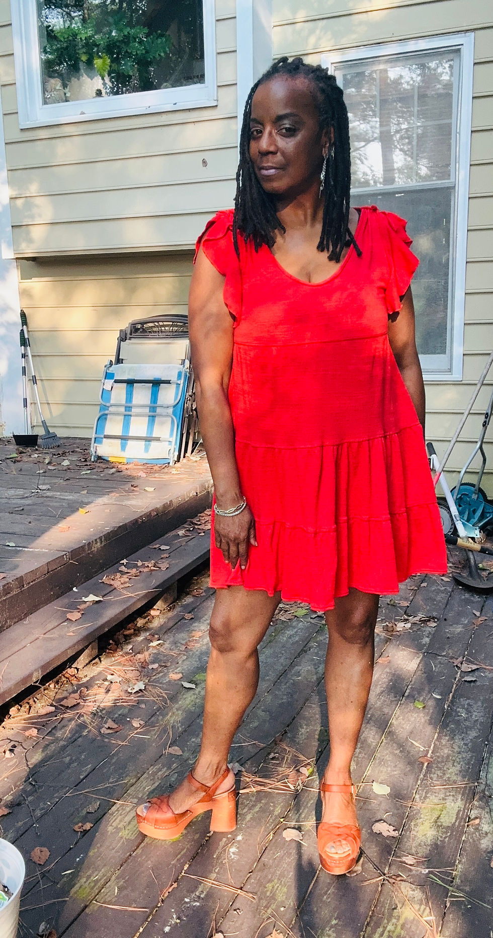 Thumbnail: Max Studio Red Dress - Size M