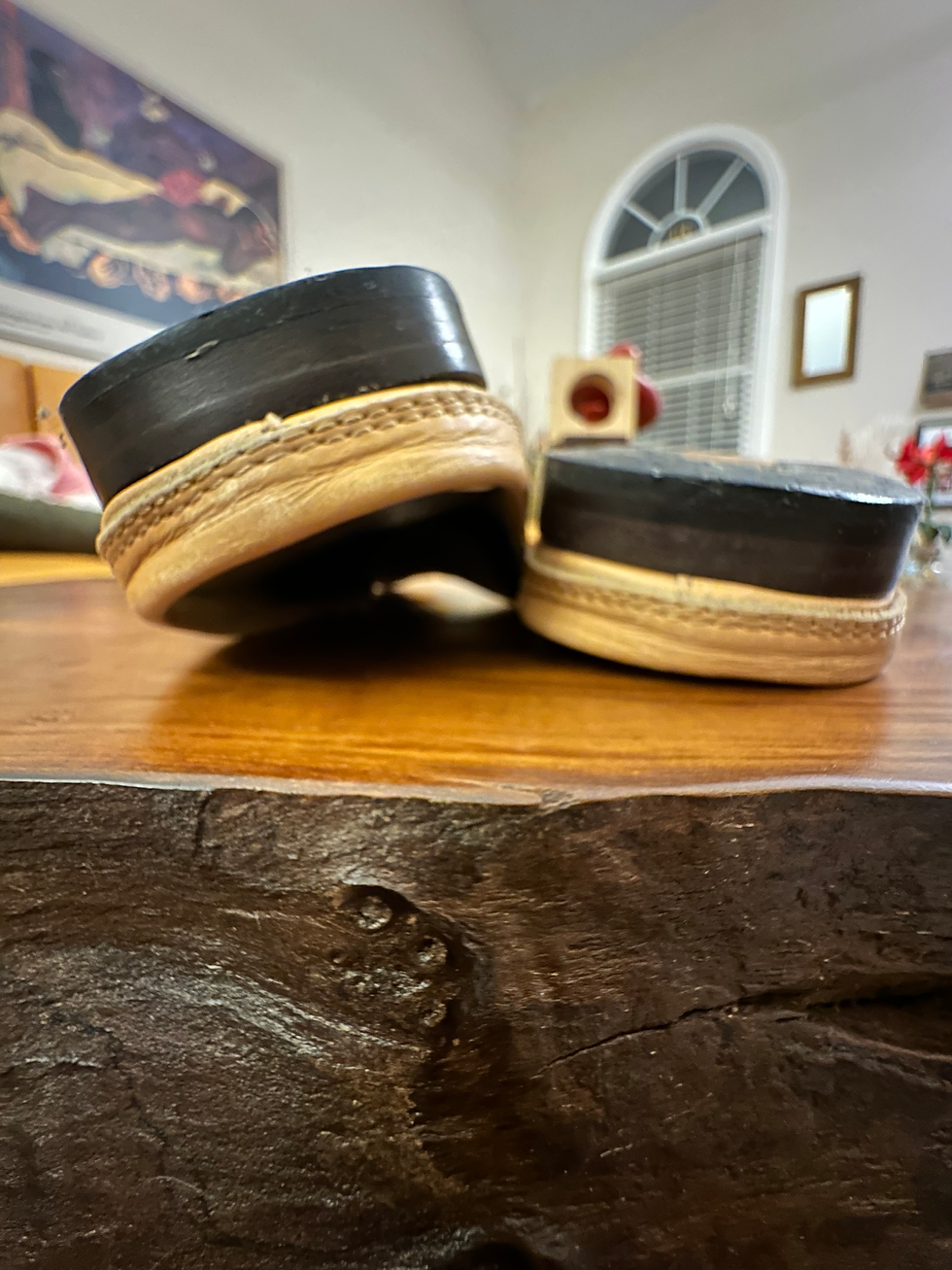 Thumbnail: TOD'S Camel Leather Mules - 7.5
