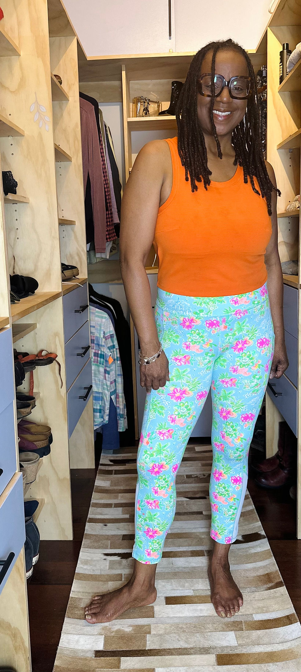 Thumbnail: Lilly Pulitzer Lilly Loves Disney Theme High Rise Legging - Size M