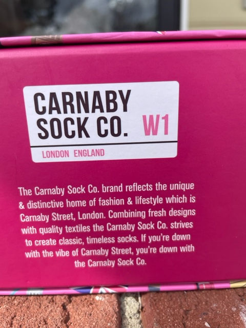 Thumbnail: Carnaby Sock Co. Socks - Size 5-9