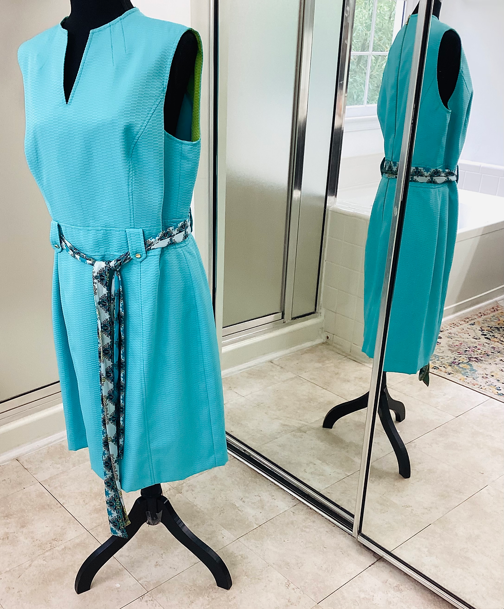 Thumbnail: Tahari Arthur S. Levine Dress - Size 14