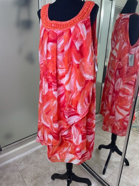 Catherine's Sleeveless Dress - Size 1X