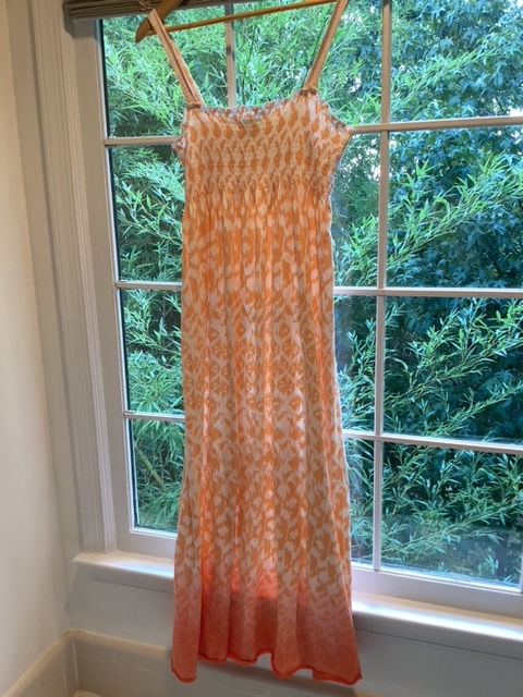 Thumbnail: Calvin Klein Peaches & Cream Sundress - Size M