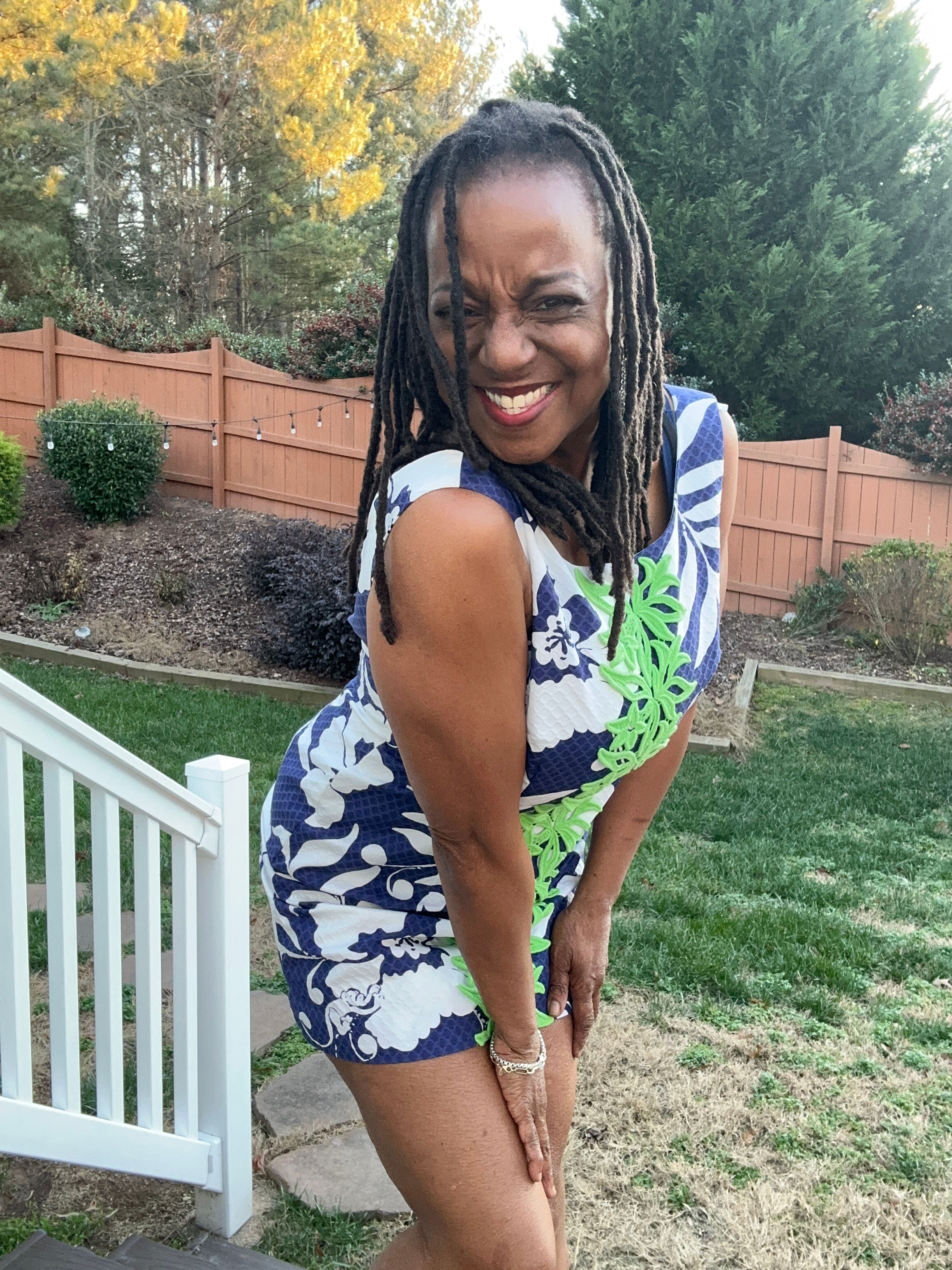 Lilly Pulitzer Navy Delia Mini Dress - Size 10