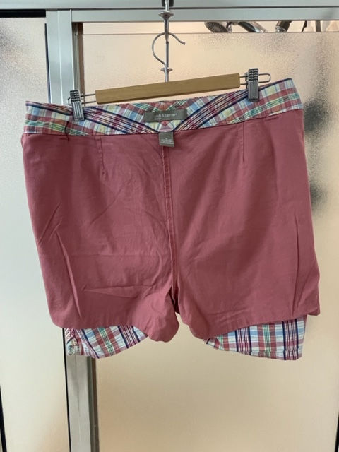 Thumbnail: Croft & Barrow Stretch Skirt with Hidden Shorts -Size 16