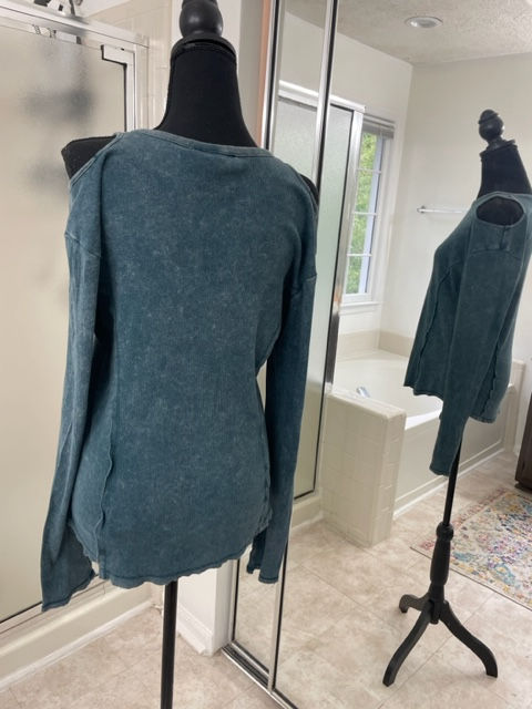 Thumbnail: Catherine Long Sleeve Top - Size L
