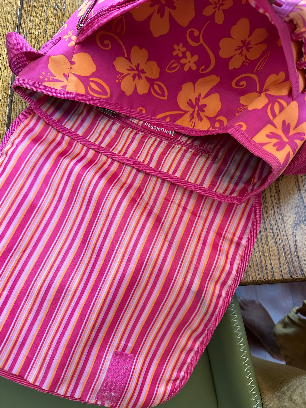 Thumbnail: Turbulence Tropical Messenger Bag - Size Os