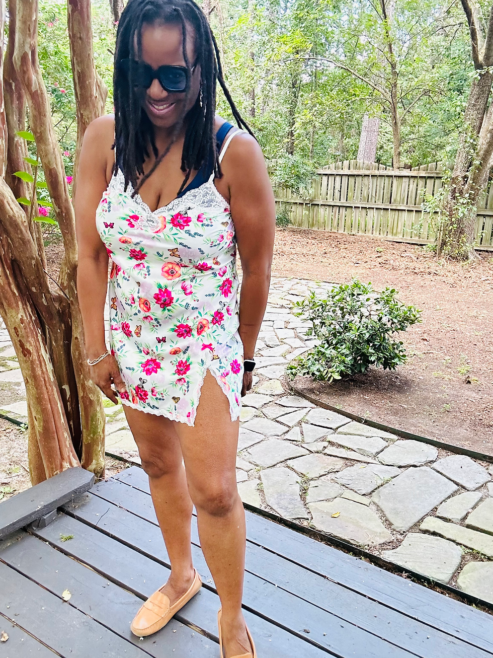 Thumbnail: Victoria's Secret Satin Slip Dress - Size L