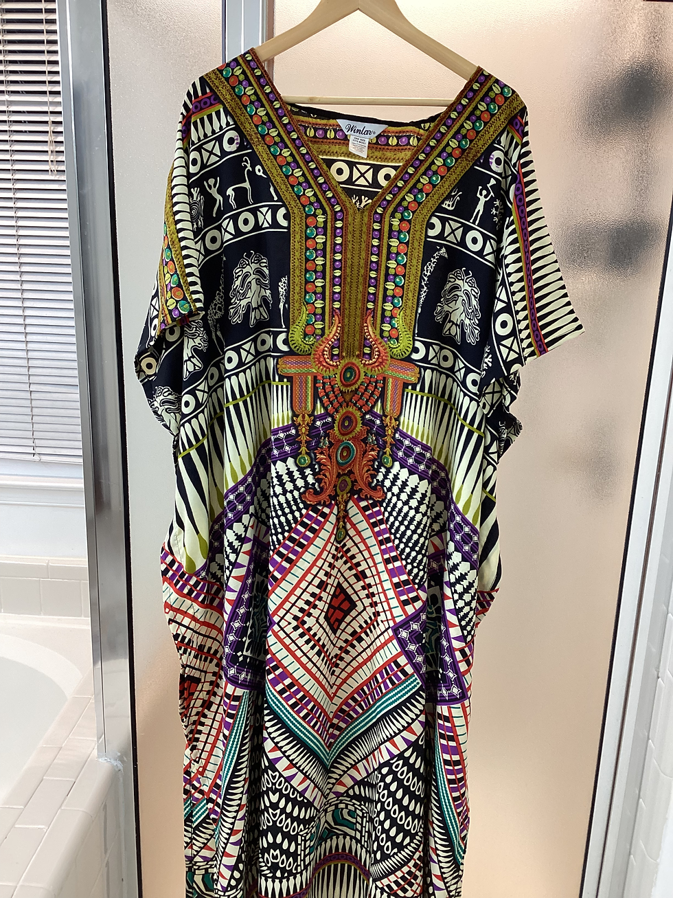 Thumbnail: Winlar World Bazaar Caftan - Size Os