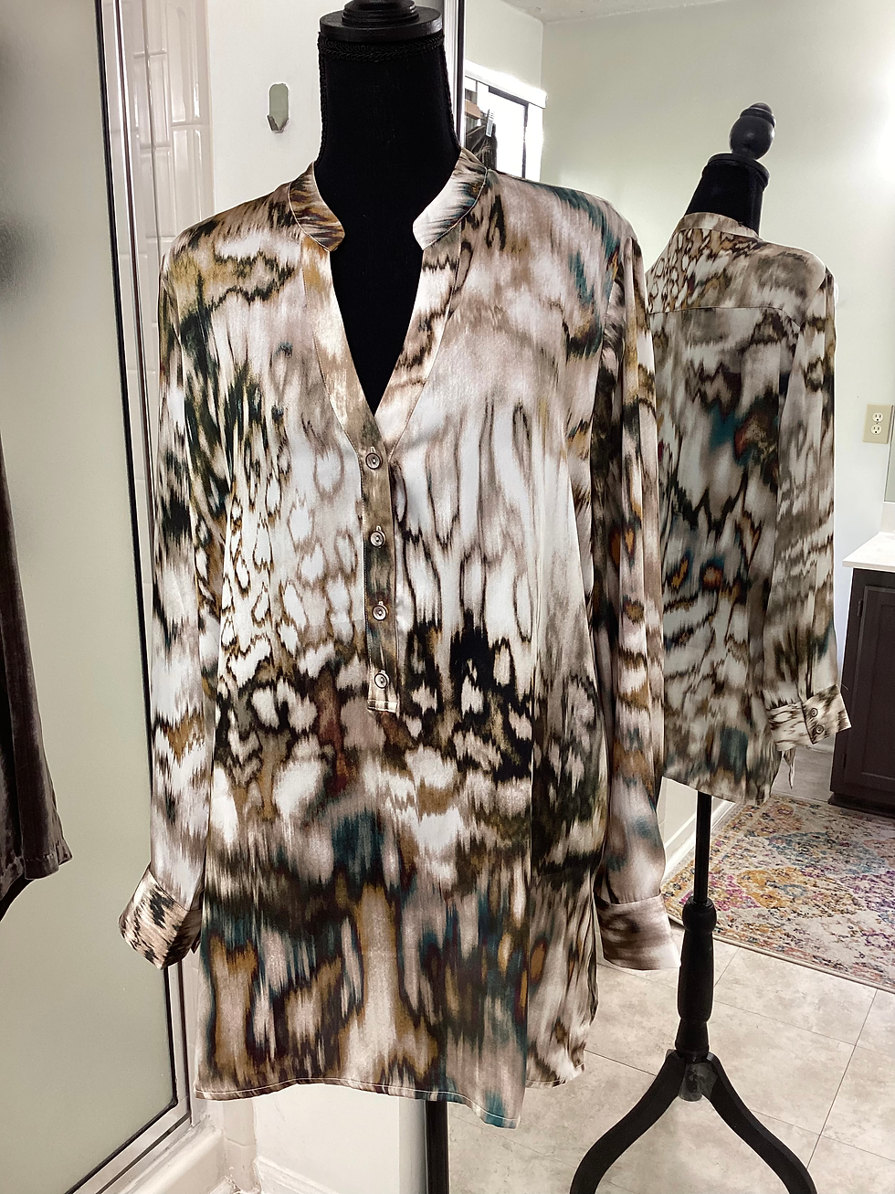Thumbnail: Soft Surroundings Velvet 2 Piece Set - Size 10/ M