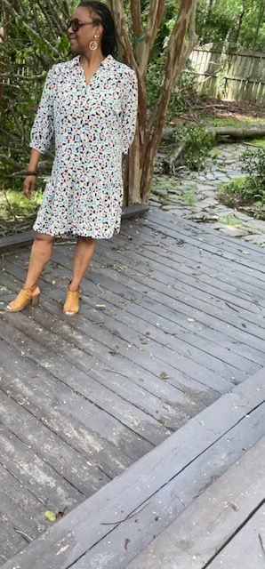 Thumbnail: Neiman Marcus 100% Silk Button Up Dress - Size L