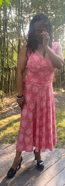 Thumbnail: Scarlett Long Red Dress - Size 10