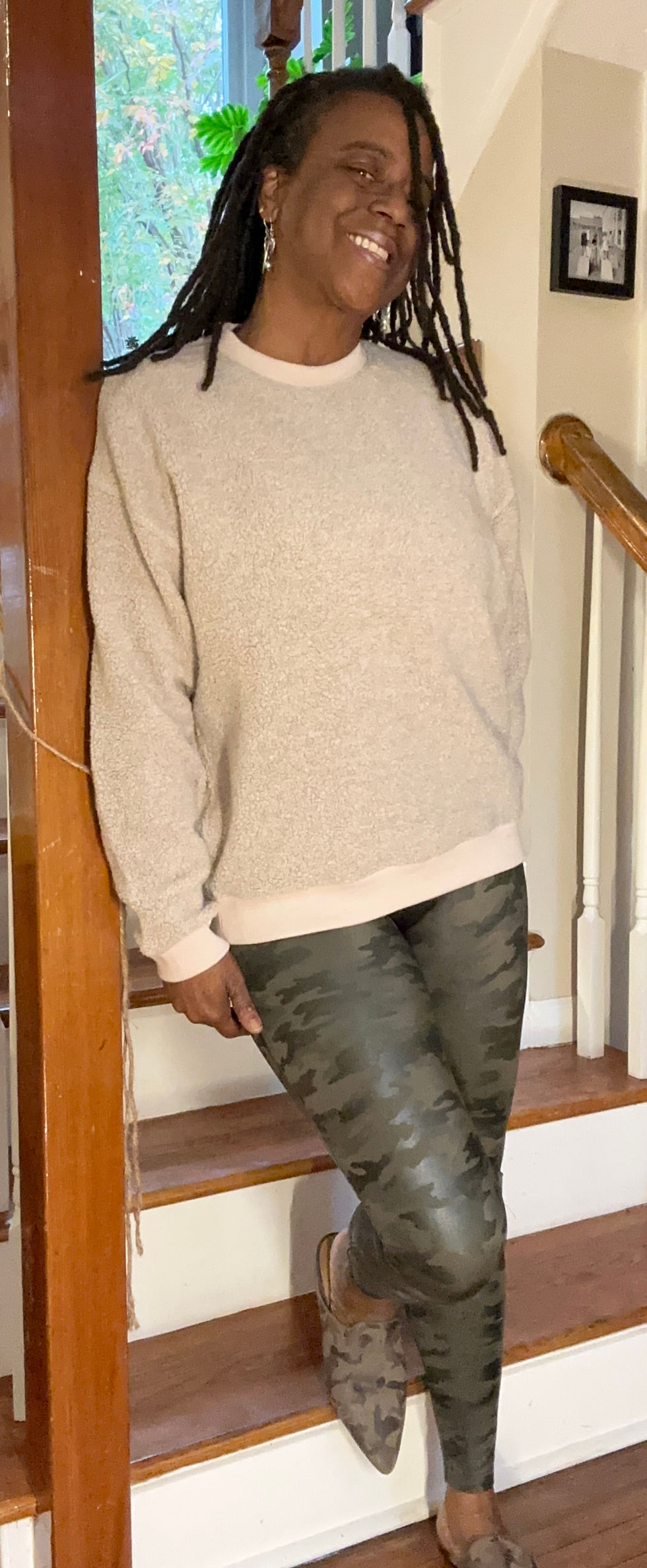 Thumbnail: Outdoor Voices Megafleece Crewneck Pullover - Size L