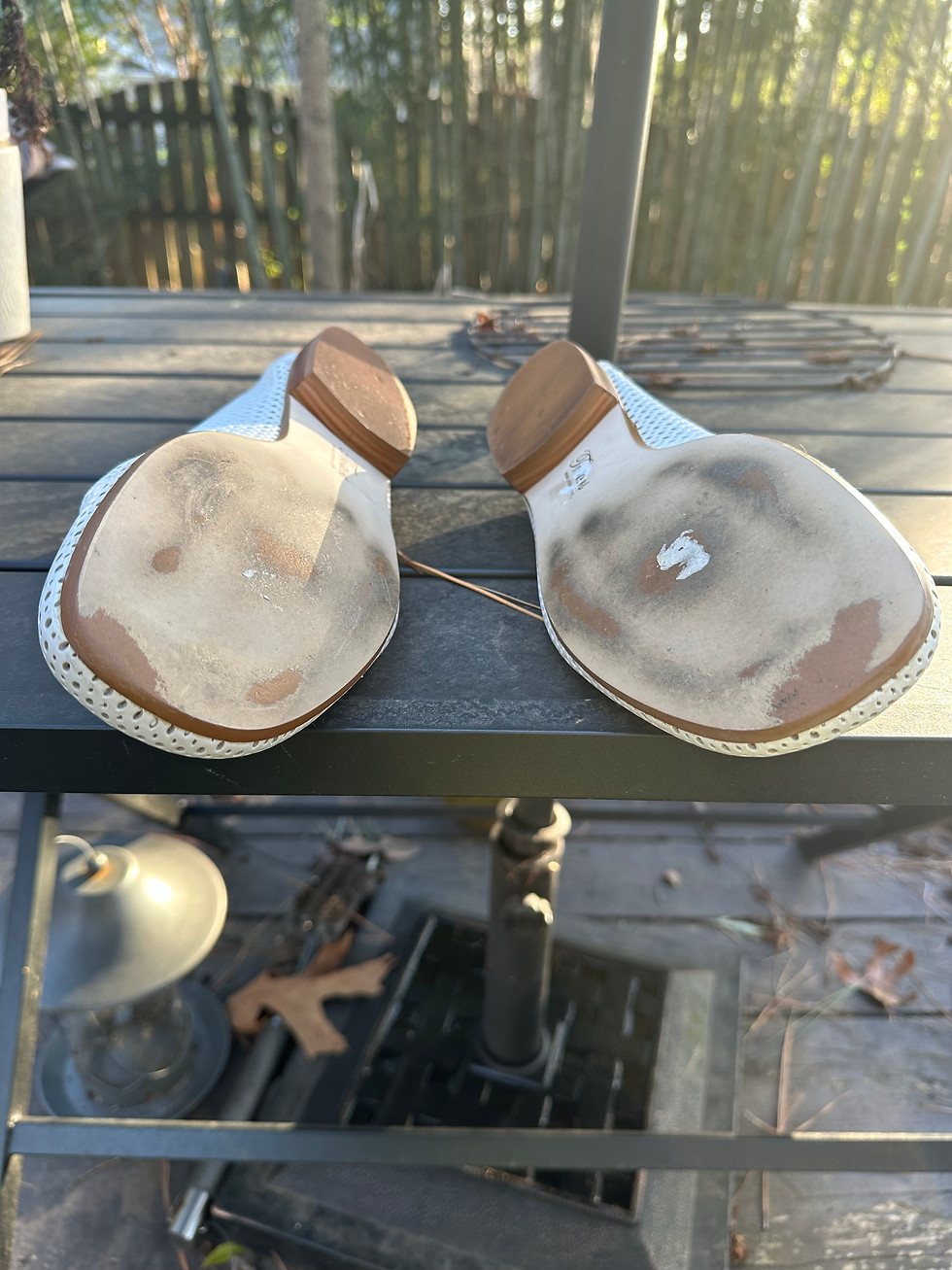 Thumbnail: Trotters White Leather Loafer - Size 9.5 WW