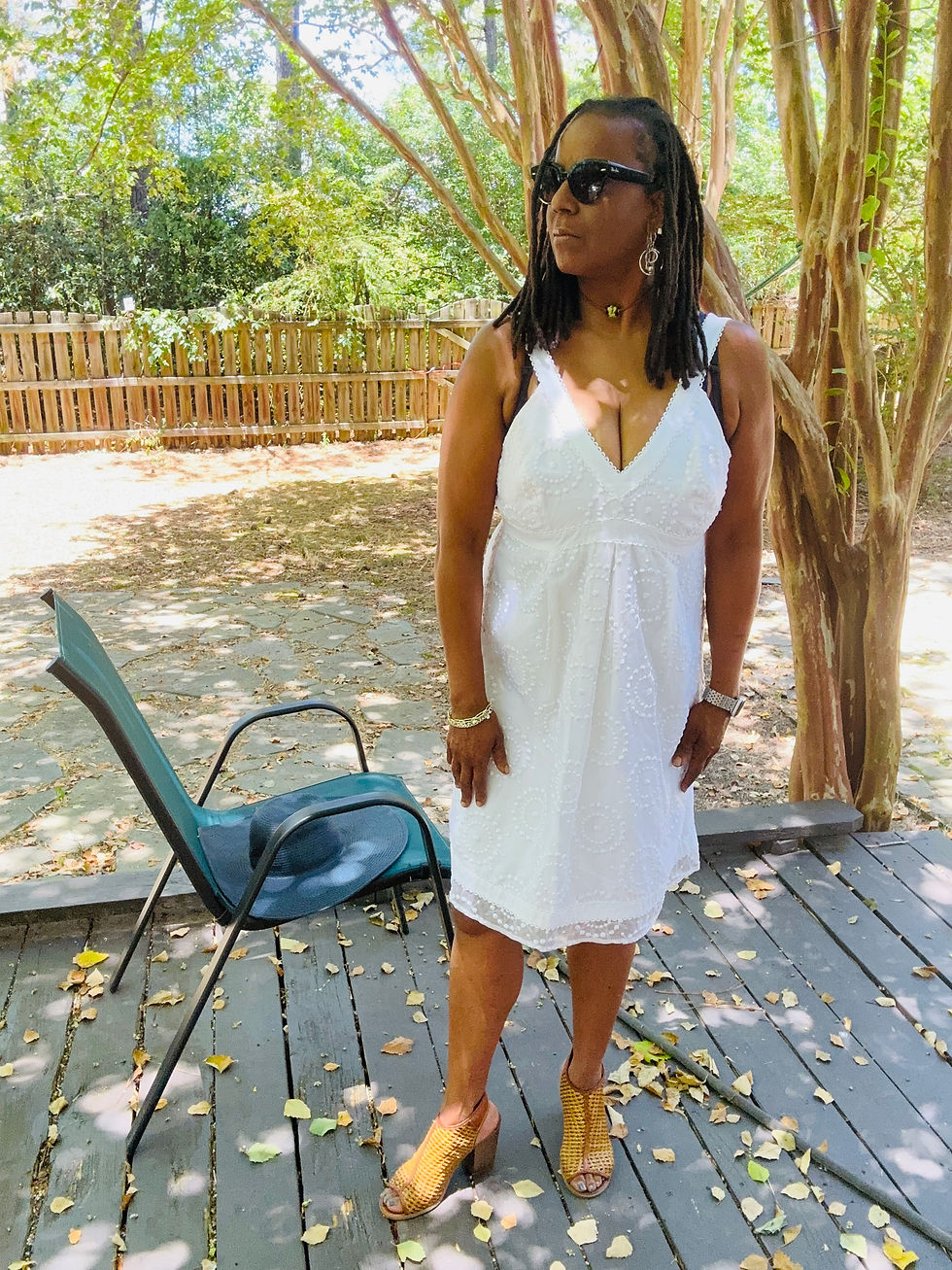 Thumbnail: Lilly Pulitzer White Silk Lace Dress - Size 12