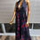 Thumbnail: Nasty Girl Halter Flowy Sundress - Size 14