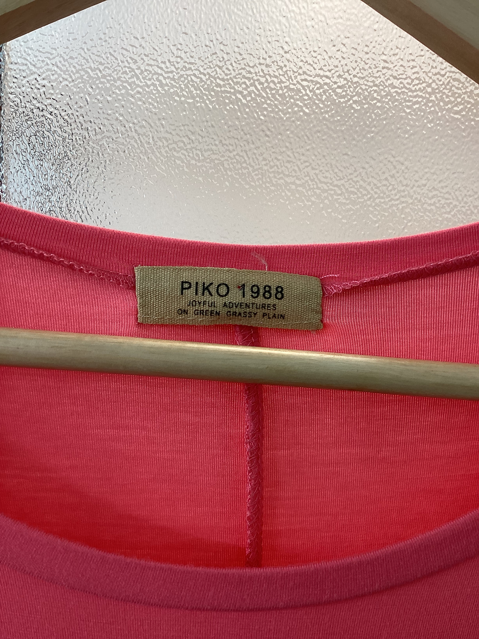 Thumbnail: Piko Bamboo Pink Swing Dress - Size M