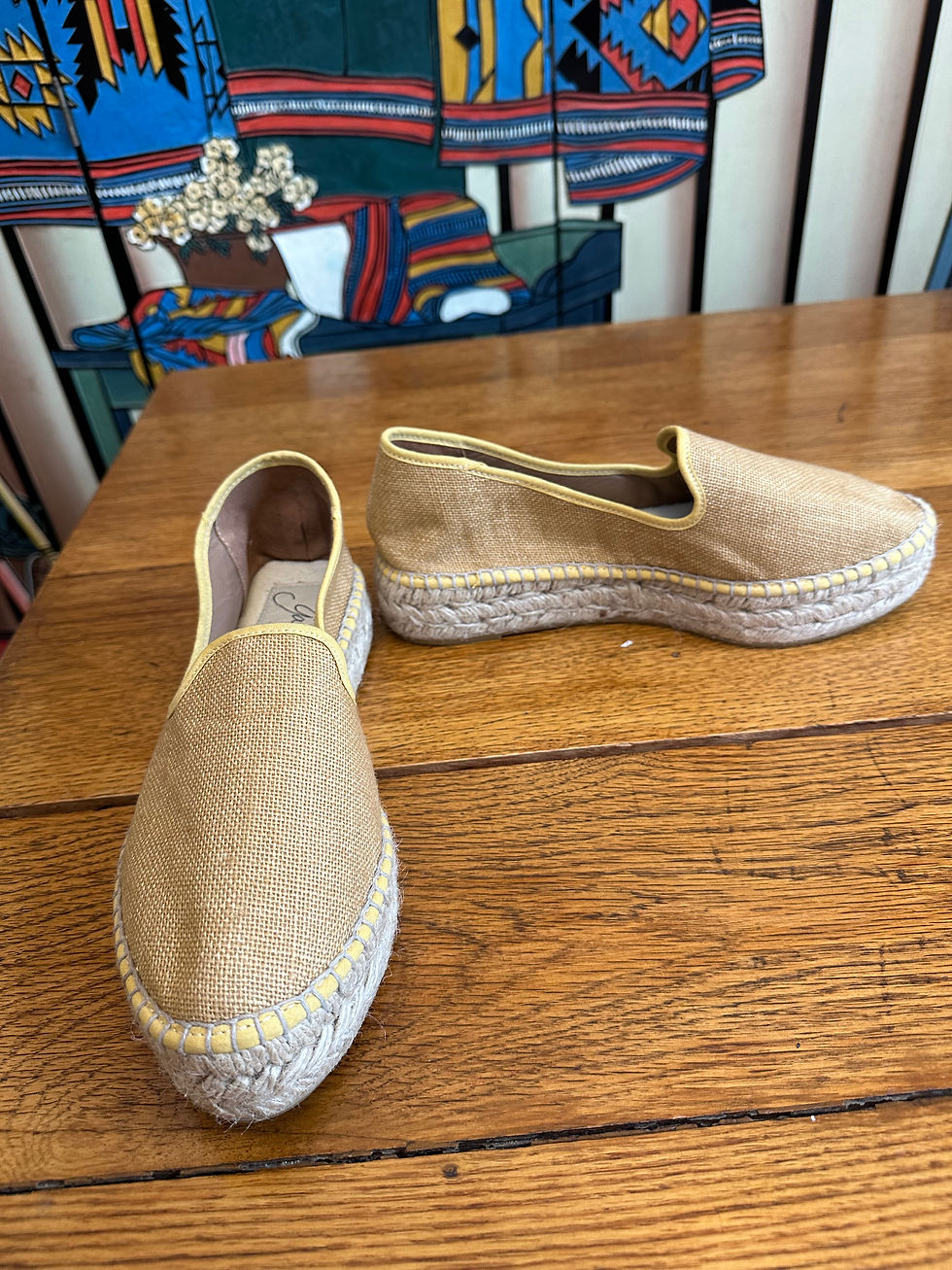 Thumbnail: Gaimo Khaki Espadrilles Slip On - Size 39EUR/8.5US