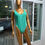 Thumbnail: Nwt Relleciga Teal One Piece Swimsuit - Size XL