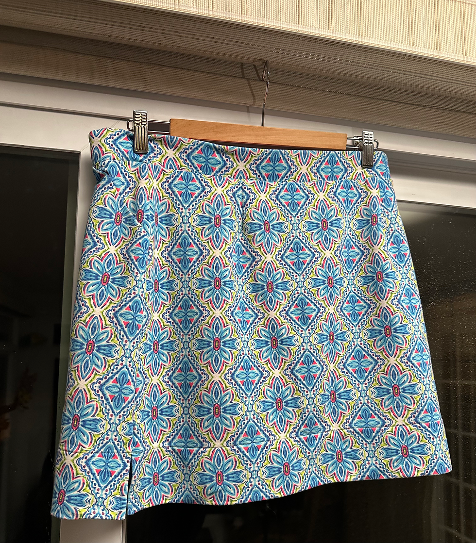 Thumbnail: Rafaella Multicolor Skort - Size M