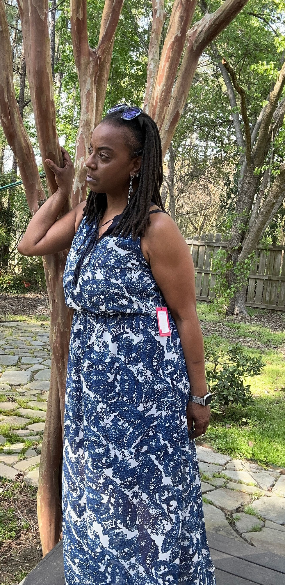 Thumbnail: Nwt Vince Camuto Blue Sundress - Size 10
