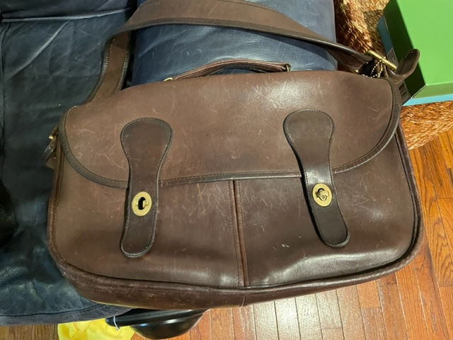 Thumbnail: Coach Leather Briefcase