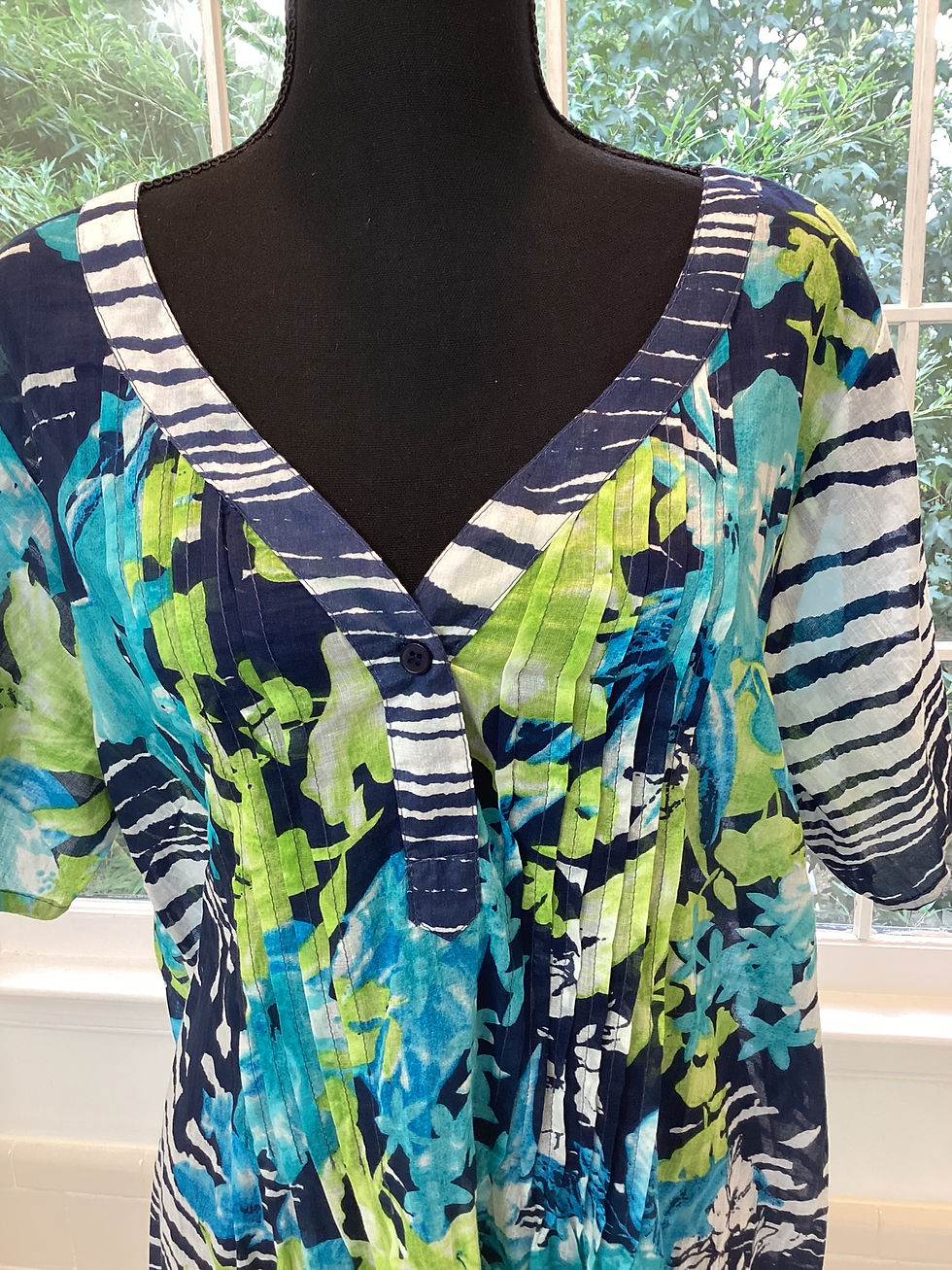 Thumbnail: moomoo Floral Dress -Size L/XL
