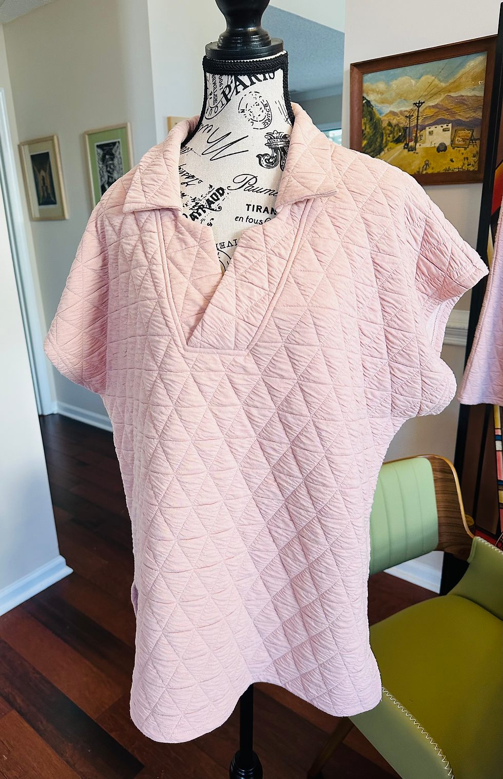 Thumbnail: See And Be Seen Quilted Pink Set - Size L