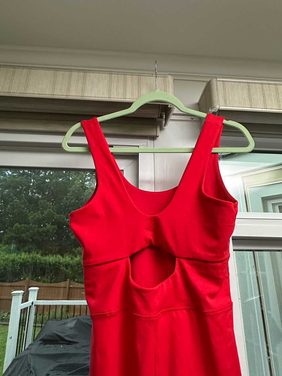 Thumbnail: All in Motion Red Active Bodysuit - Size M