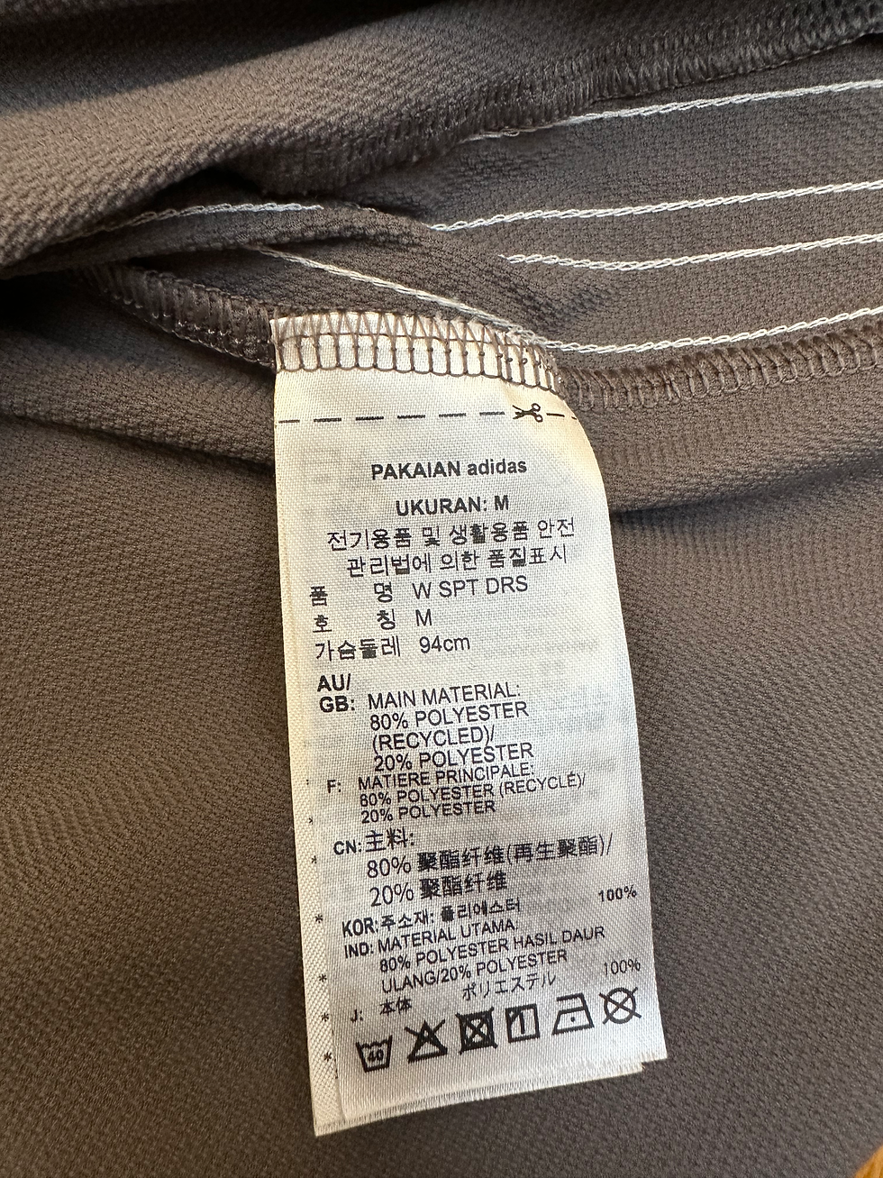 Thumbnail: Adidas Grey Tennis Dress - Size S/M