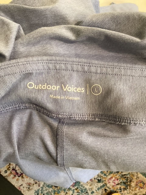 Thumbnail: Outdoor Voices Blue Tennis Skirt w/ Hidden Shorts - Size L