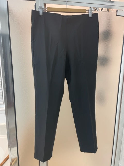 Thumbnail: Nwt Adrienna Papell Black Stretch Pull on Pants - Size 12