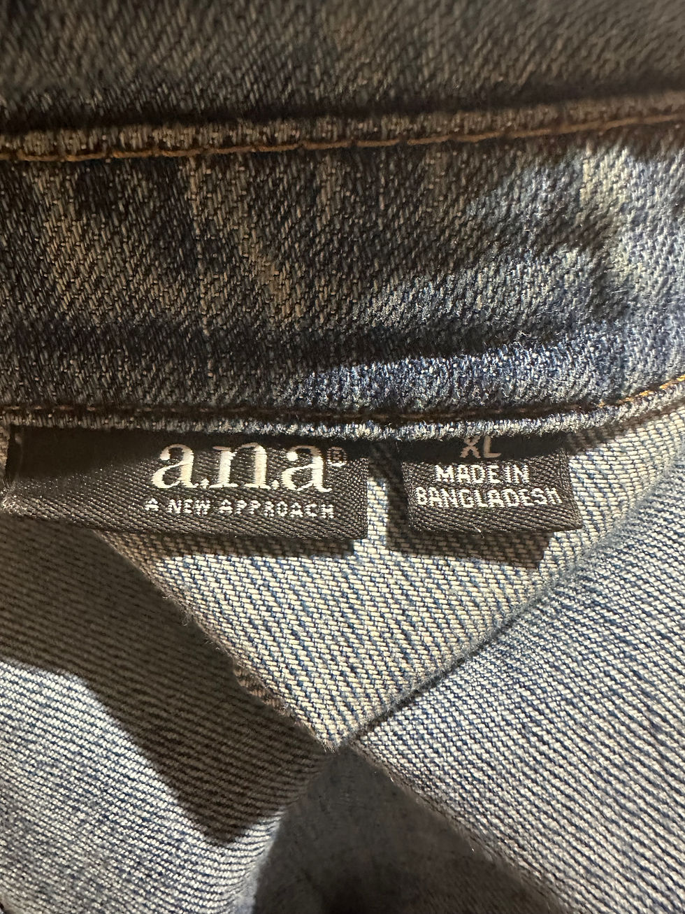 Thumbnail: a.n.a Jean Jacket - Size XL