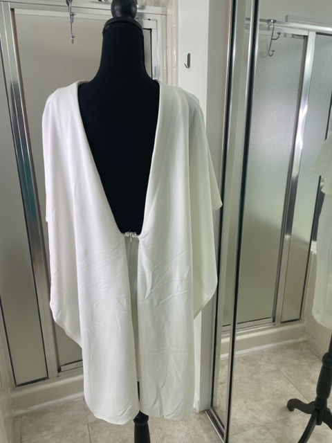 Thumbnail: Monaco White Party Dress - Size M