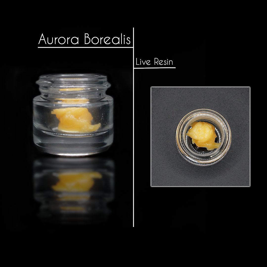 Aurora Borealis Live Resin ( Indica )