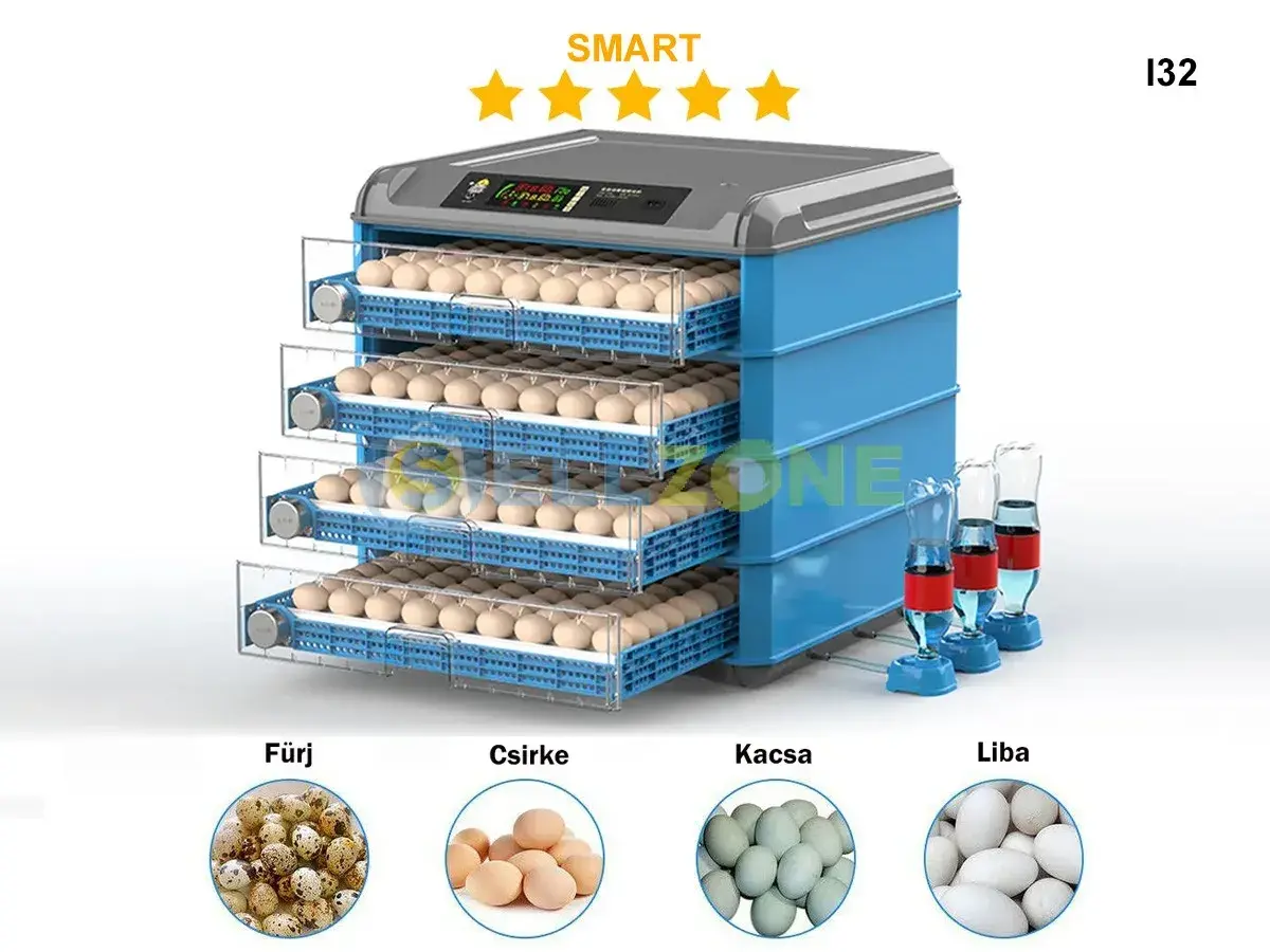 Nagy SMART automata keltető 400 tojáshoz - I32