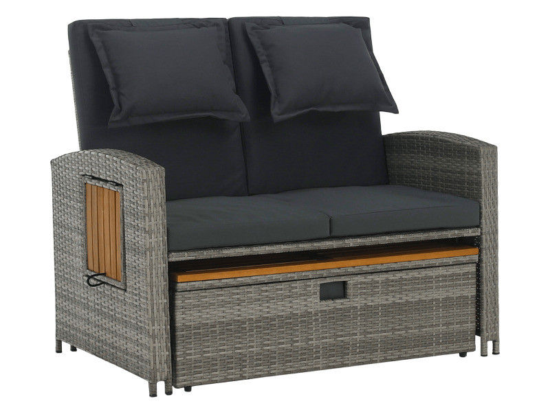 Malory kerti rattan heverő - TMPK81421
