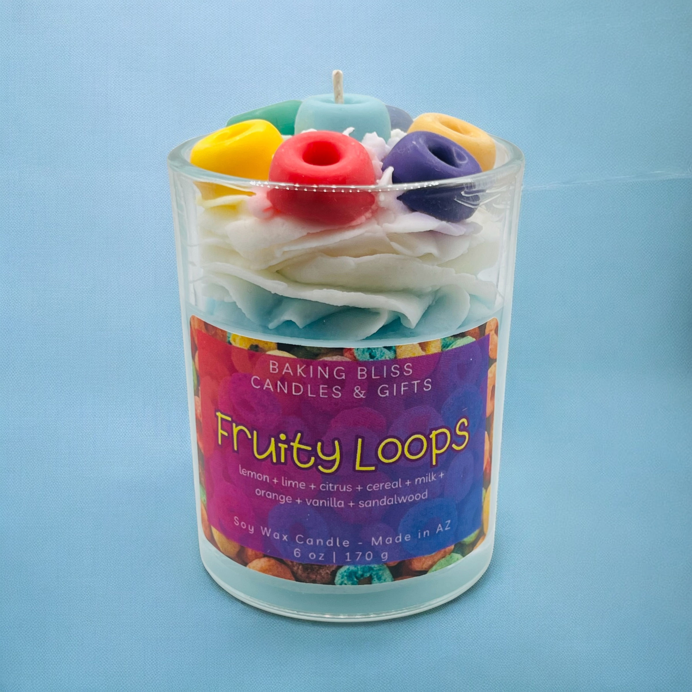 Fruity Loops Scented Candle