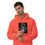 Thumbnail: Eco raglan hoodie with Fashionable Nerd Print