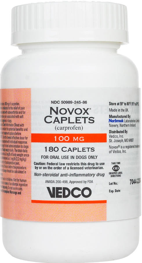 Carprofen 25 mg/ 180 ct