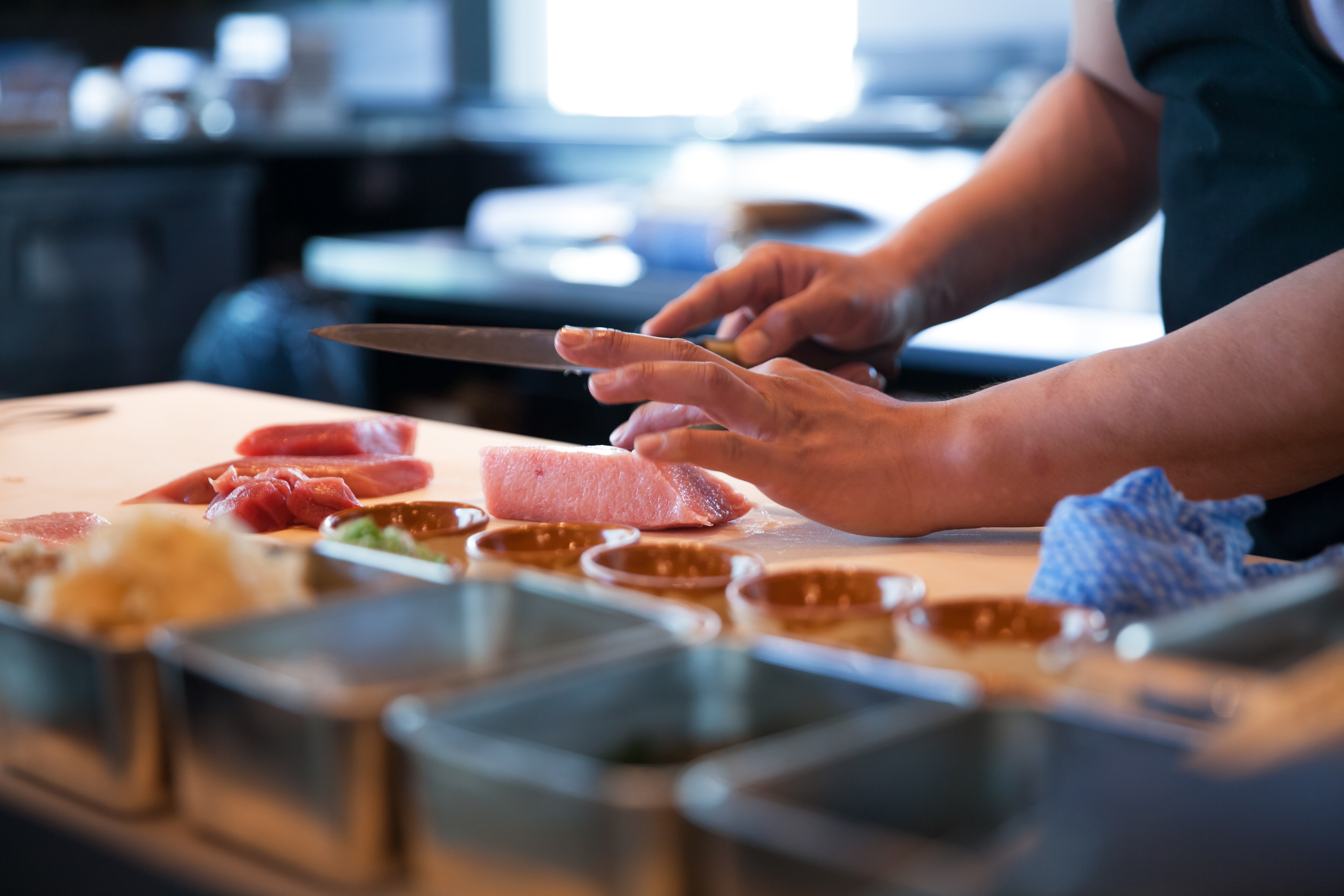 Arranged Food and Objects