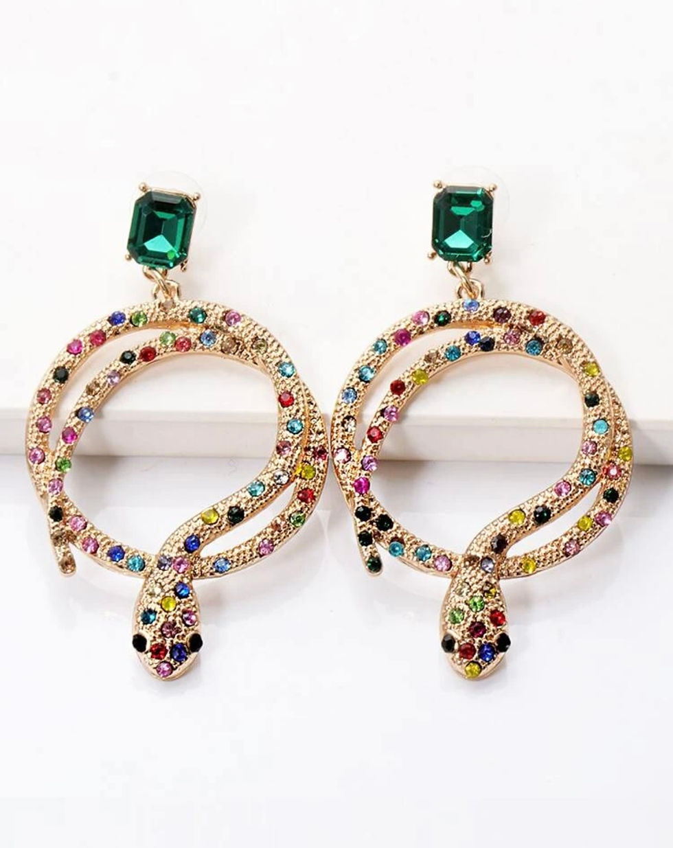 Thumbnail: Snake Design Earrings 