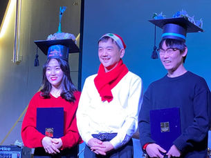 Congratulations to Seungji & Jongmin on graduation!