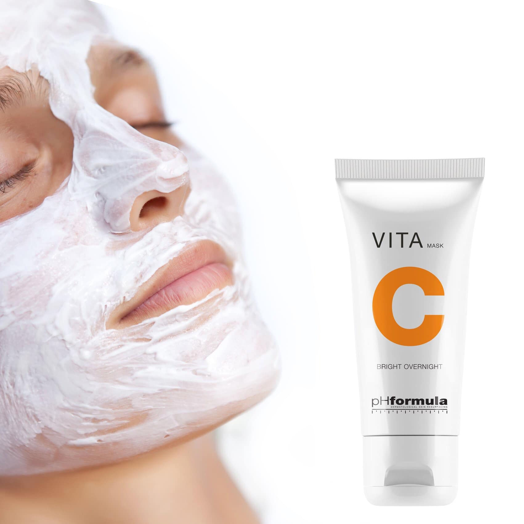 Vita C bright overnight mask